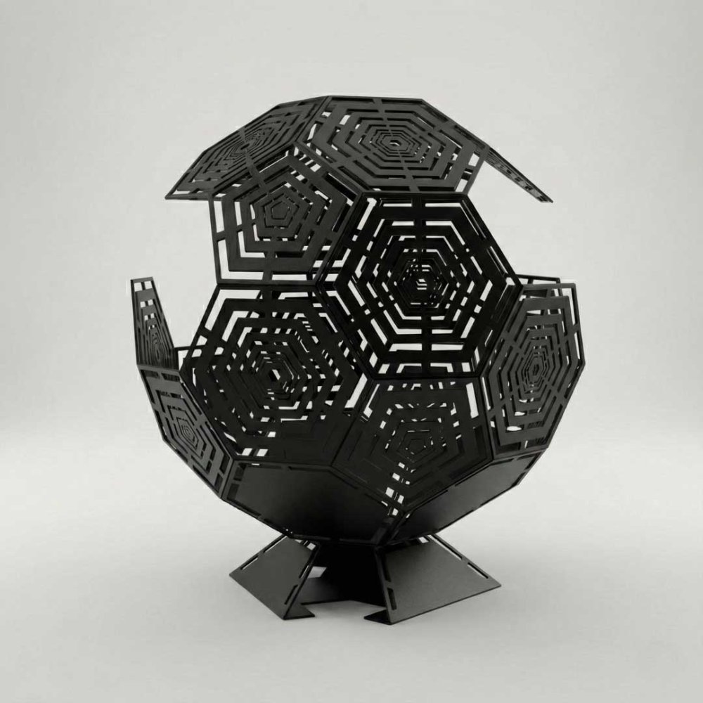 Костровая чаша-сфера V1