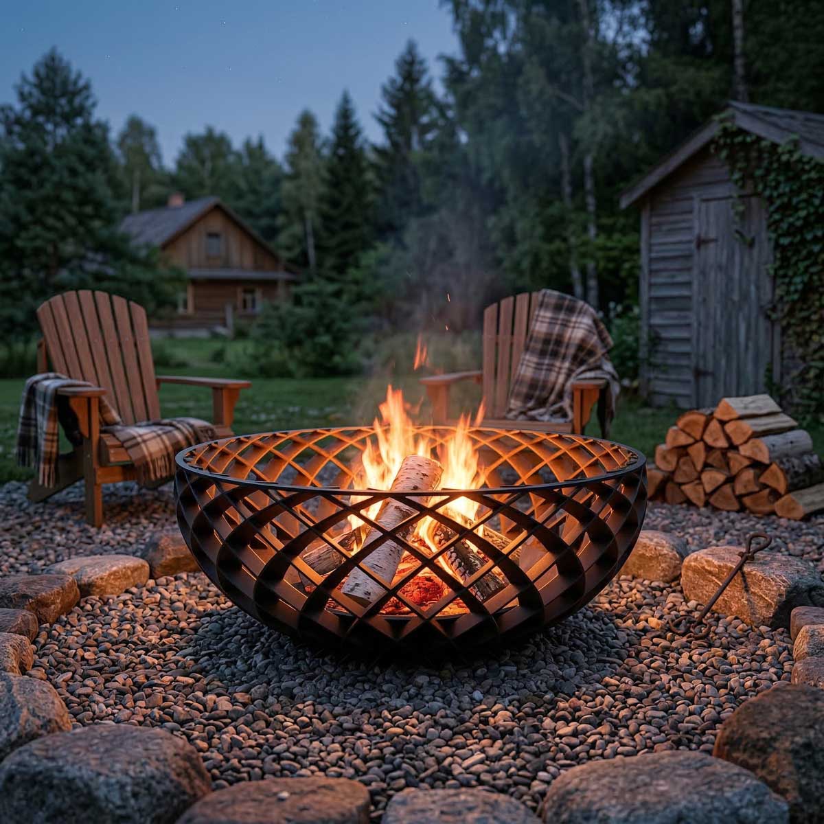 Костровая чаша Наборная V21