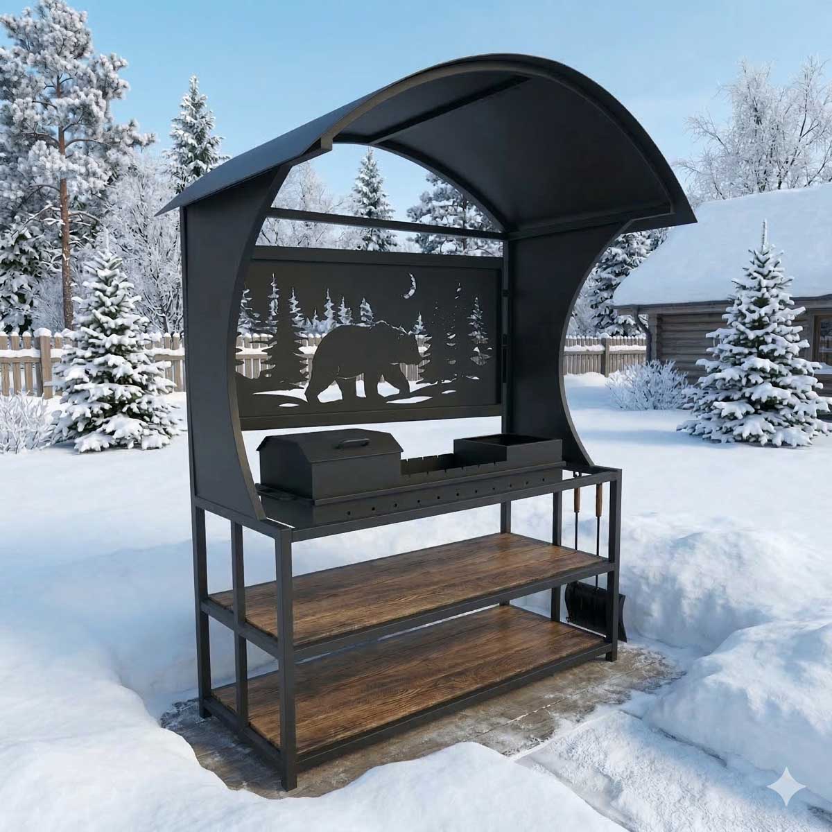 Мангальная зона Медведь