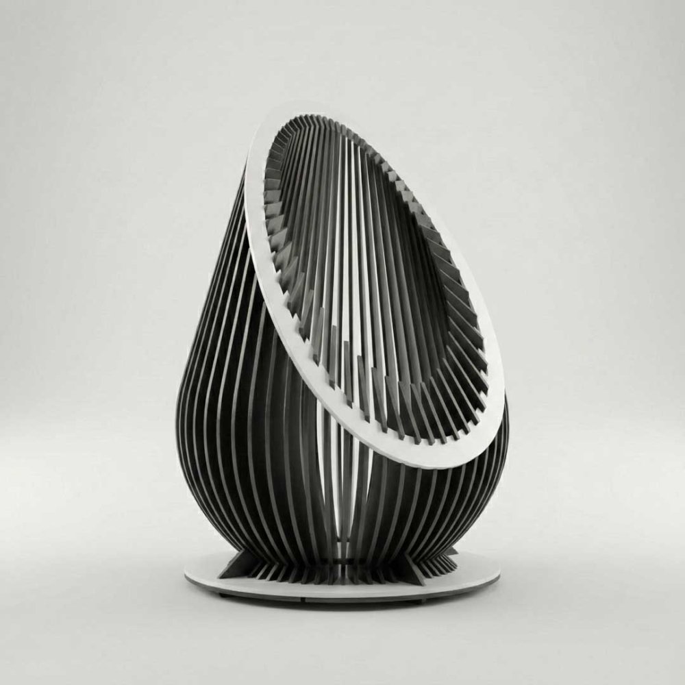 Костровая чаша Капля V8