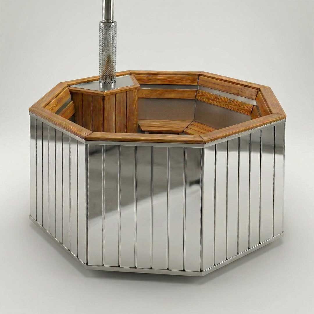 Купель Фурако 200x220см, AISI 304 + лестница