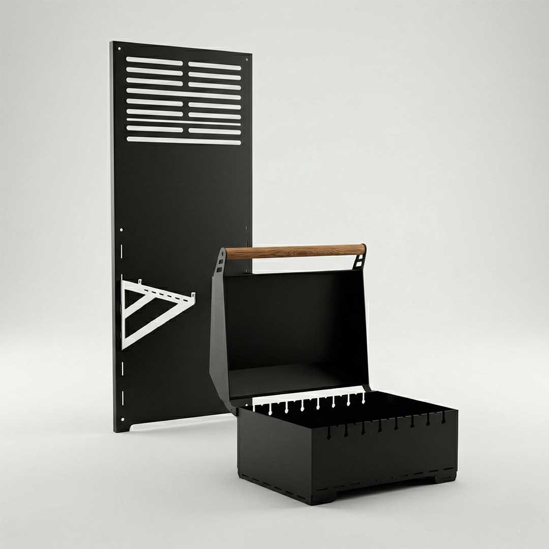 Мангал настенный