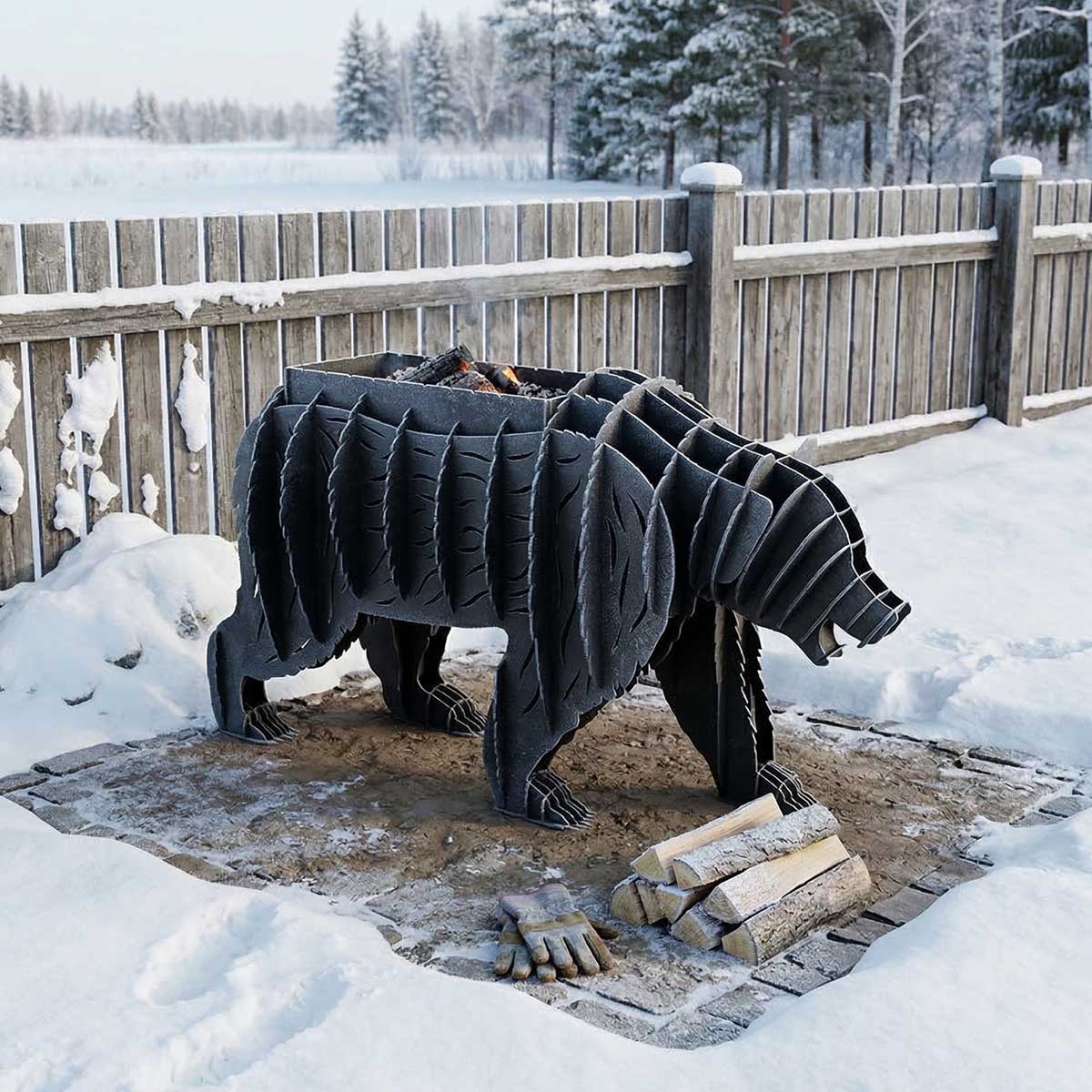 Мангал Медведь