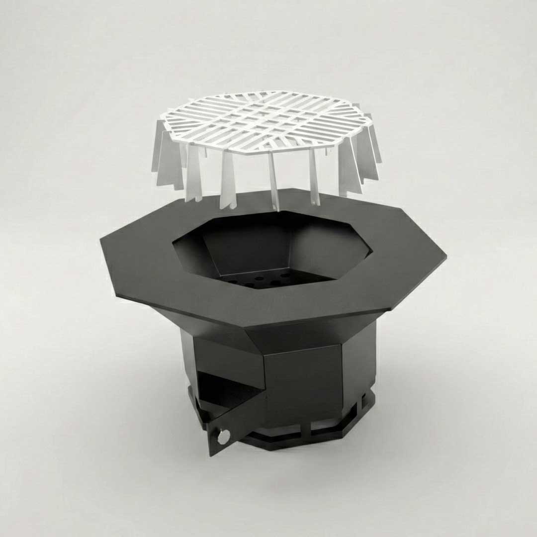 Стол гриль 8-гранный