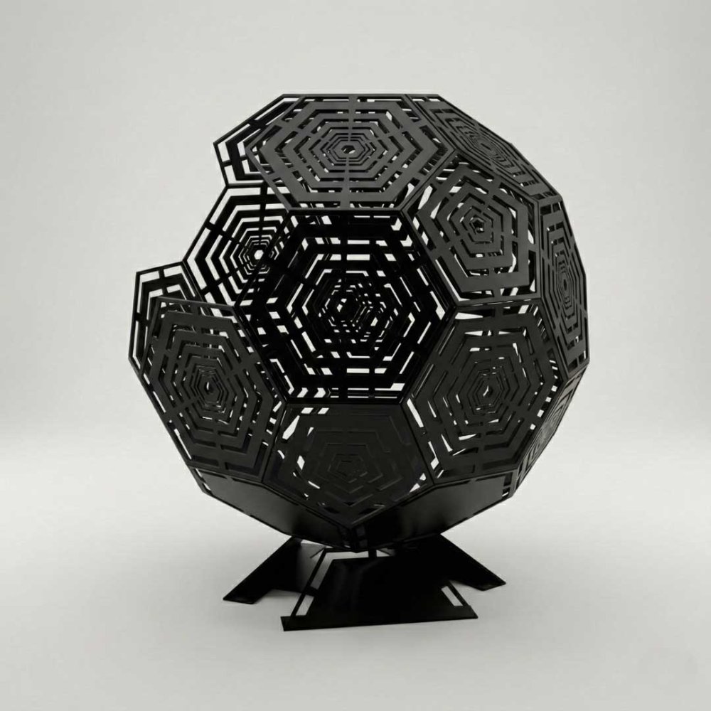 Костровая чаша-сфера V3