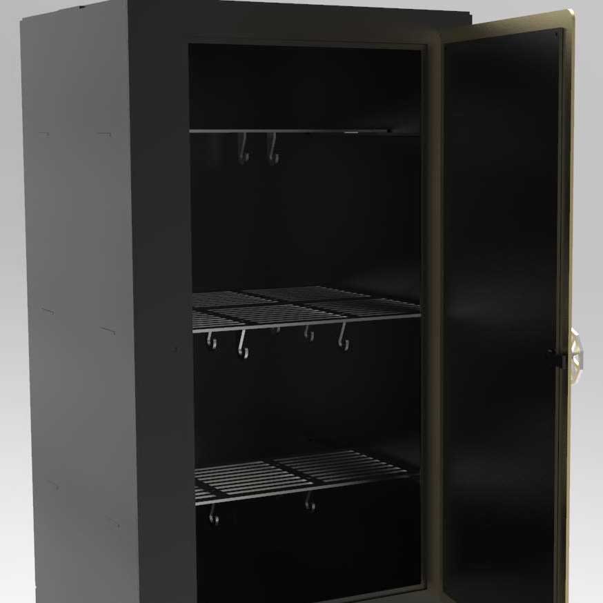 Коптильня вертикальная