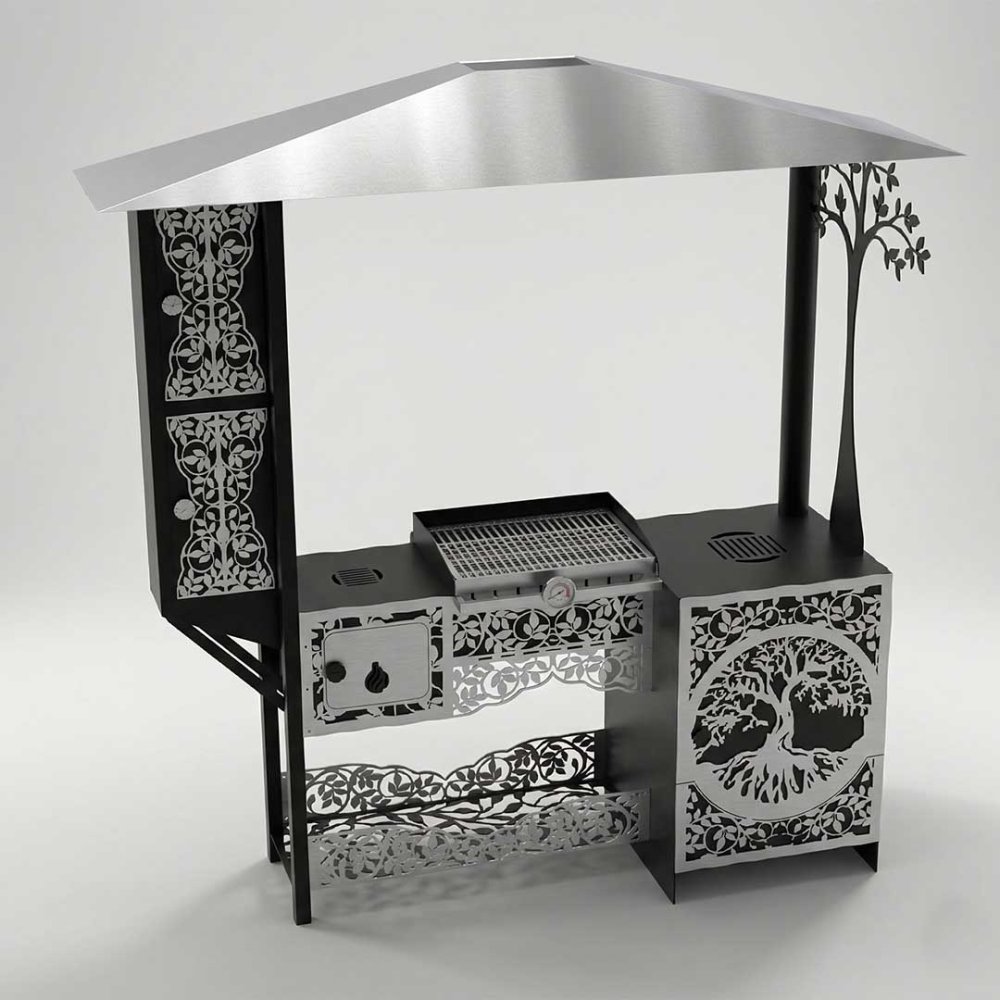 Мангальная зона Дерево