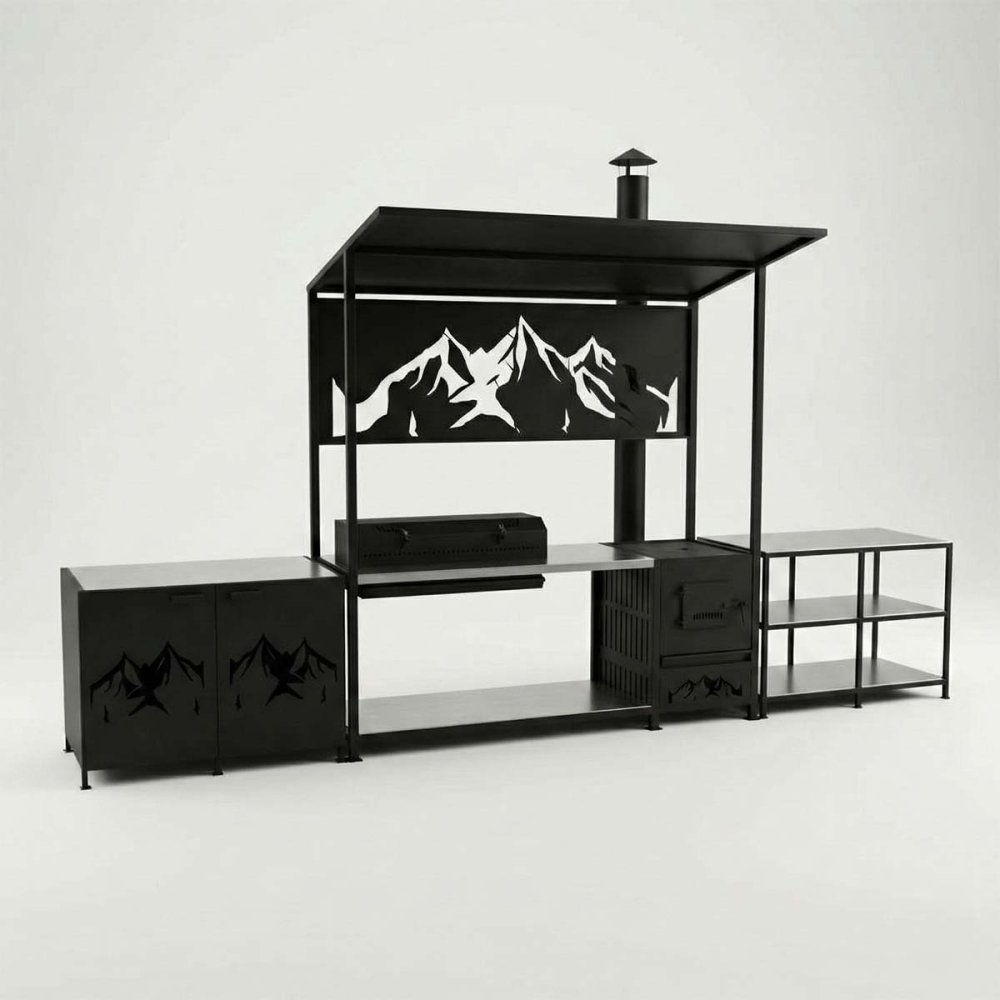 Мангальная зона Горы