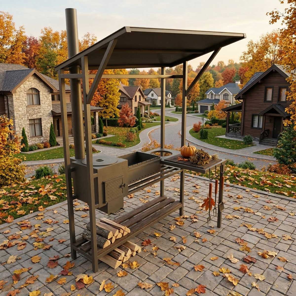 Мангальная зона Компакт