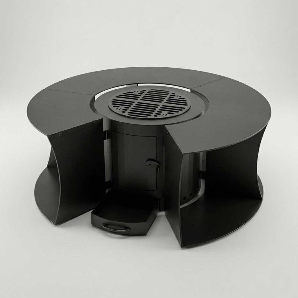 Гриль зона круглая