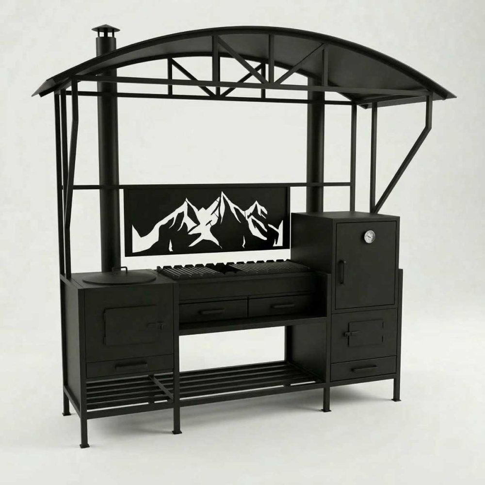 Мангальная зона Горы