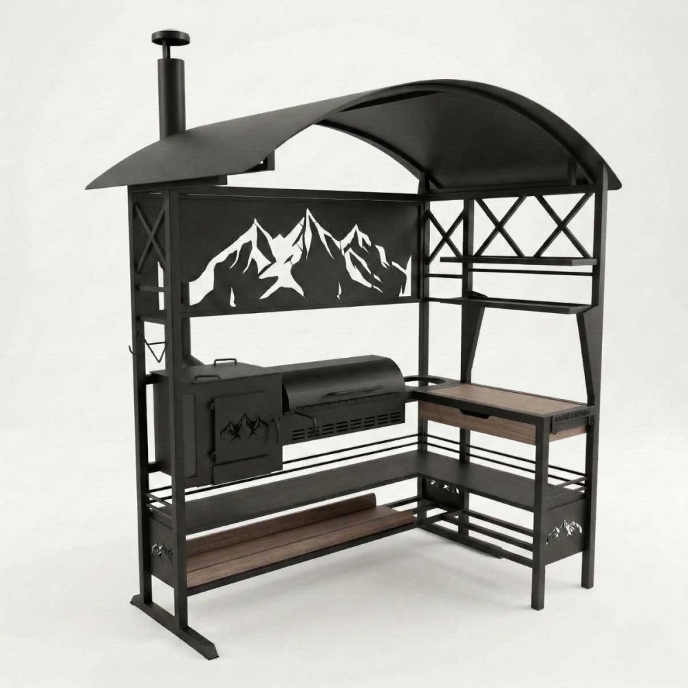 Мангальная зона Горы