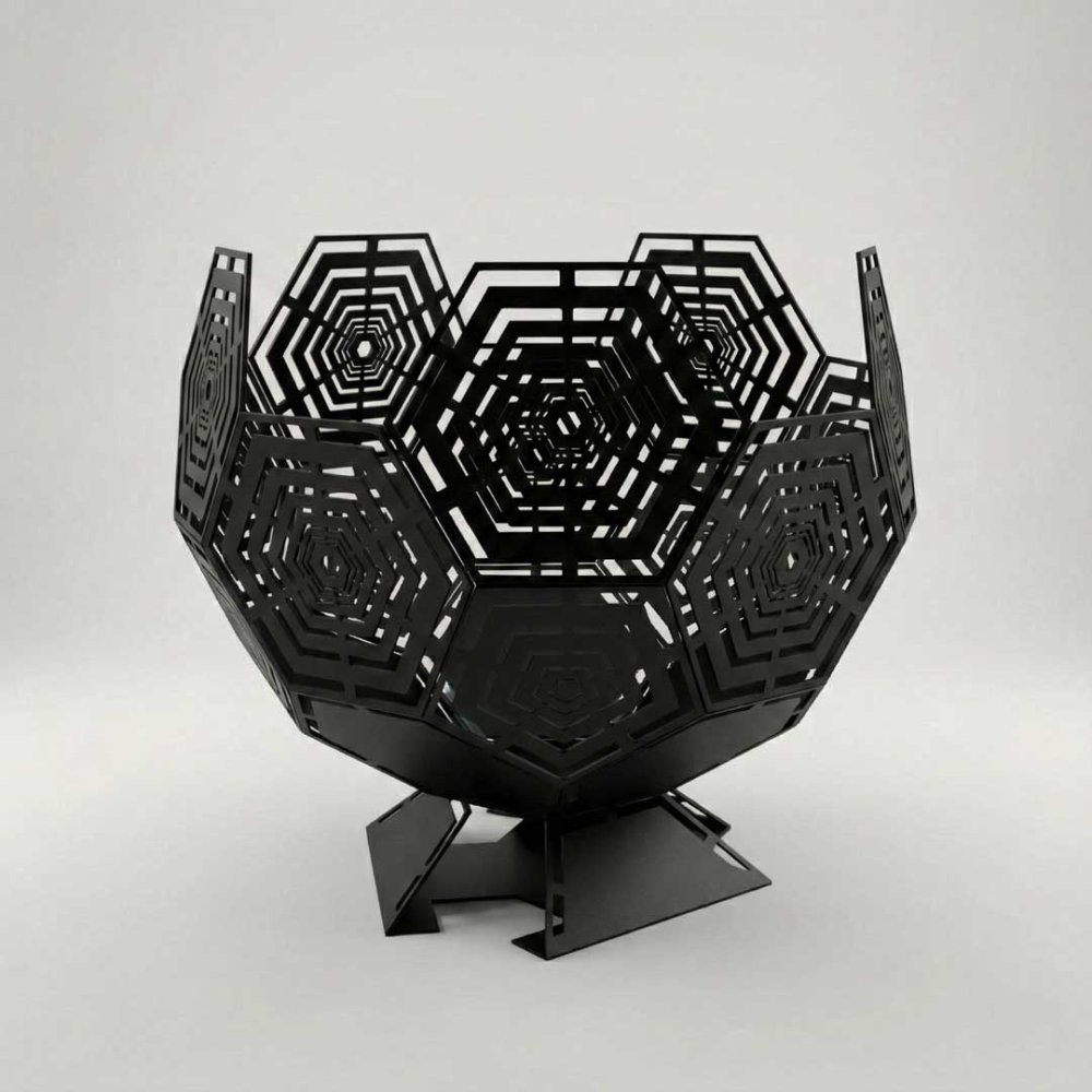 Костровая чаша-сфера V2