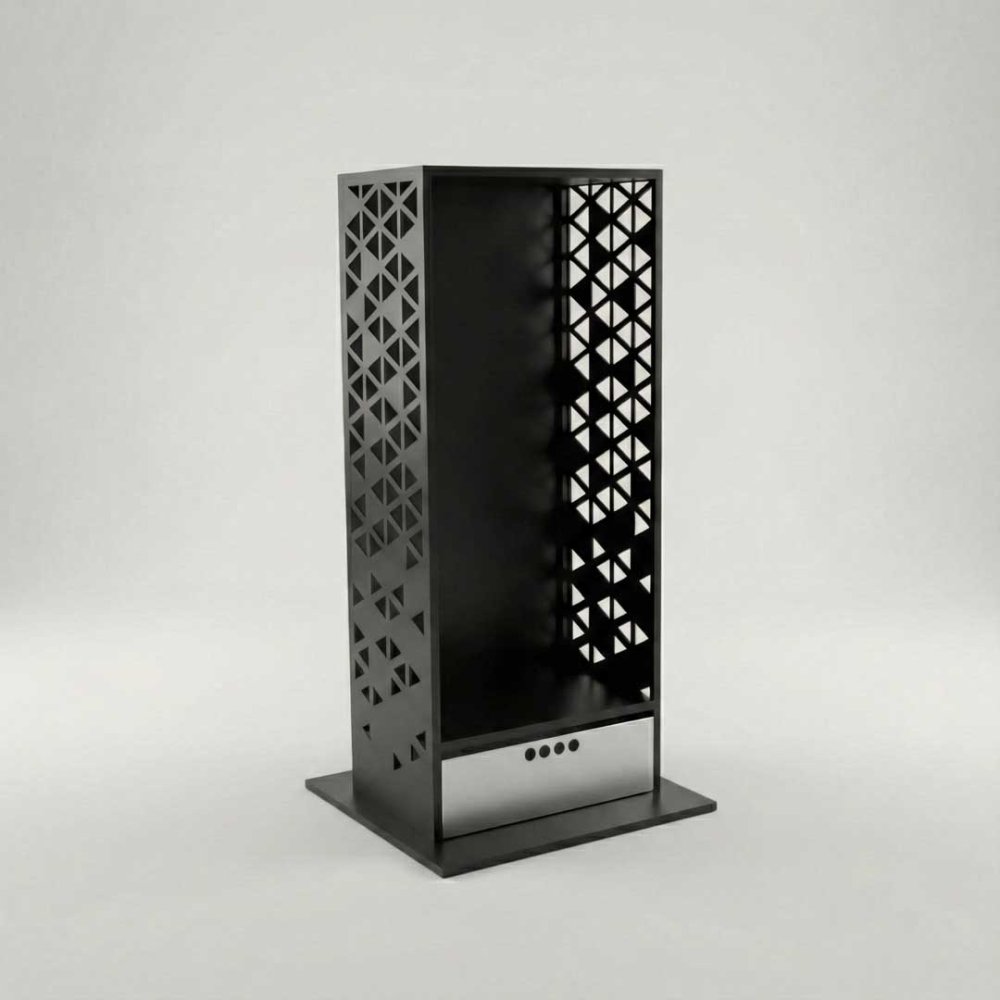 Дровница вертикальная