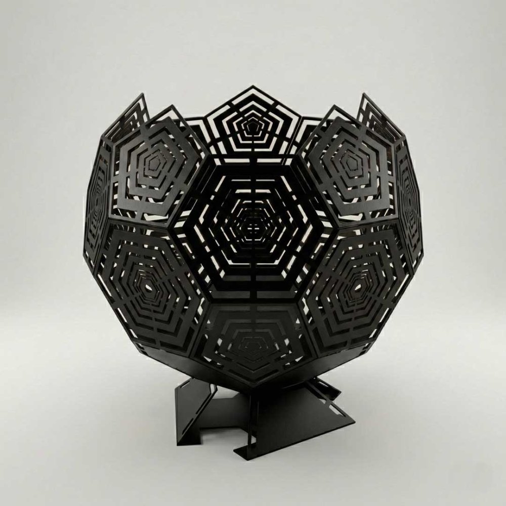 Костровая чаша-сфера V4