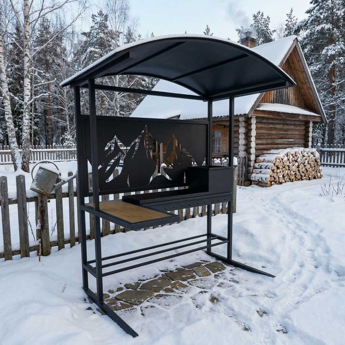 Мангальная зона Горы