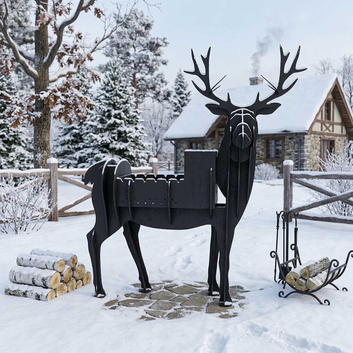 Мангал Олень