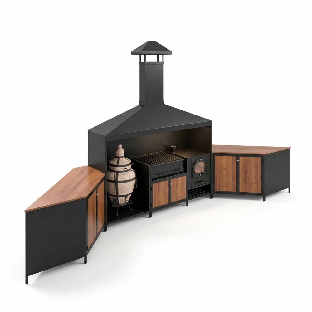 Мангальная зона под тандыр