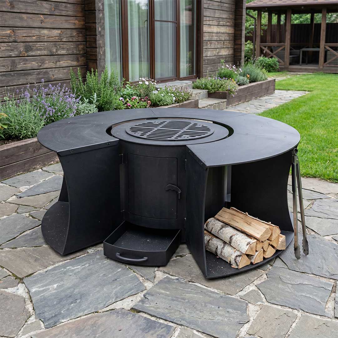 Гриль зона круглая