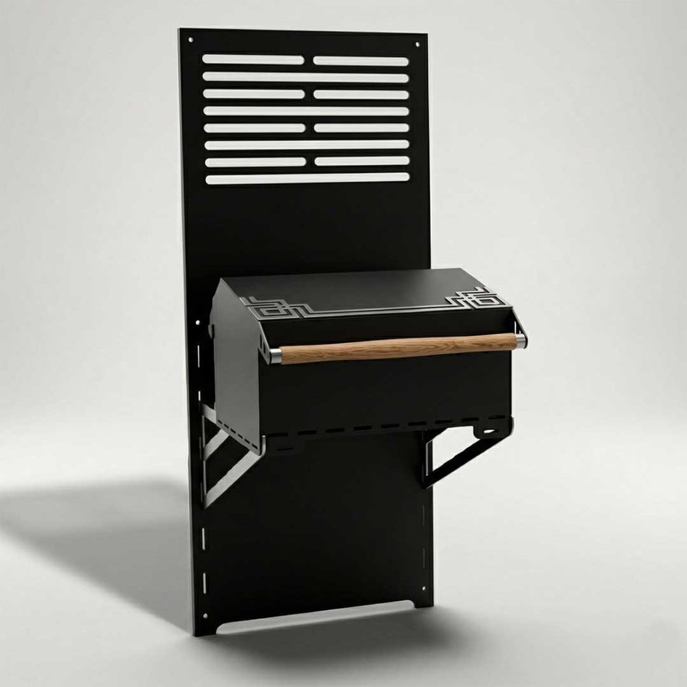 Мангал настенный