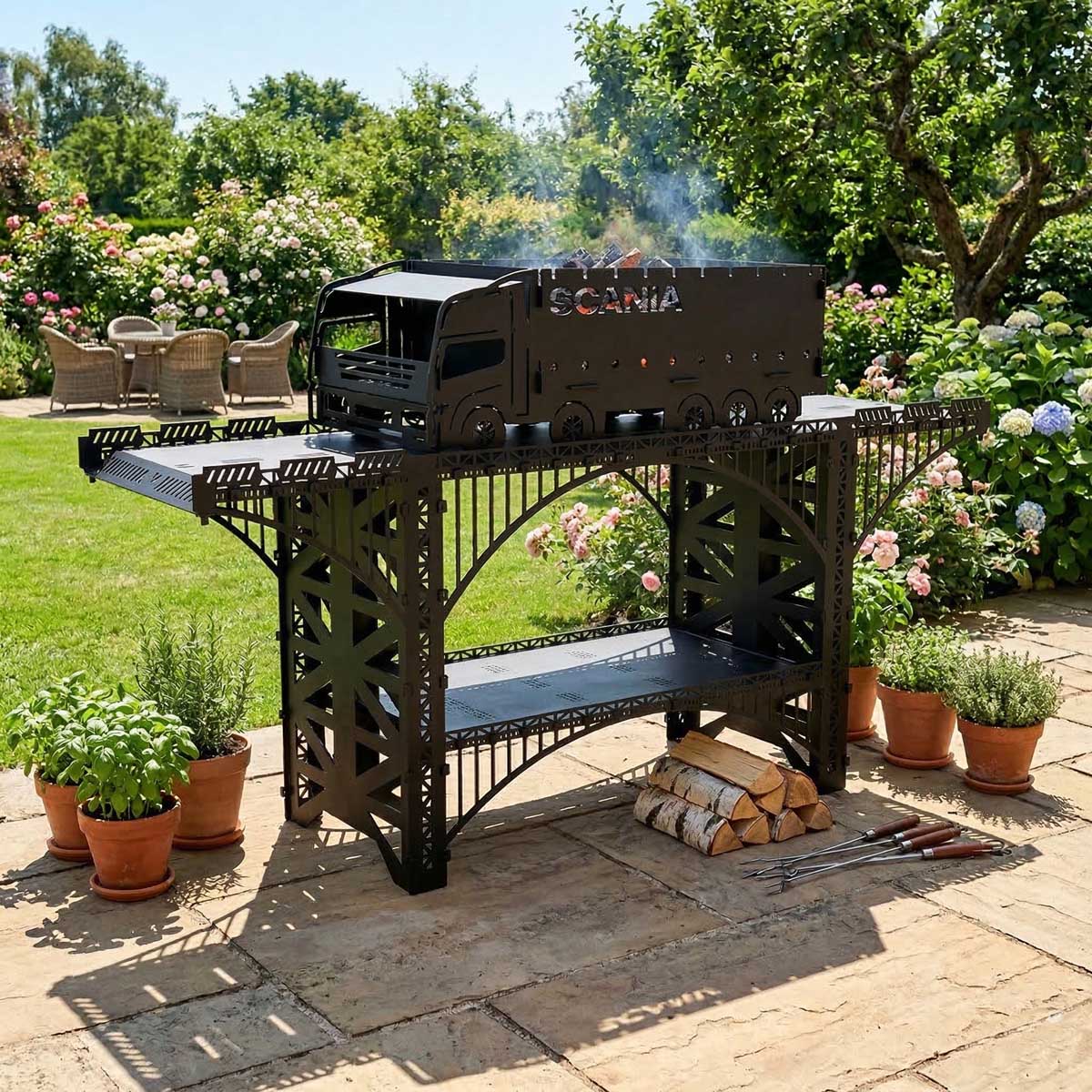 Мангал Дальнобойщик