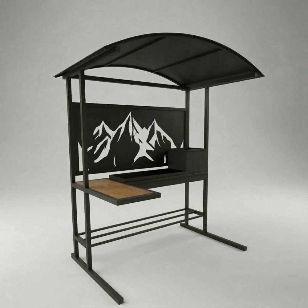 Мангальная зона Горы