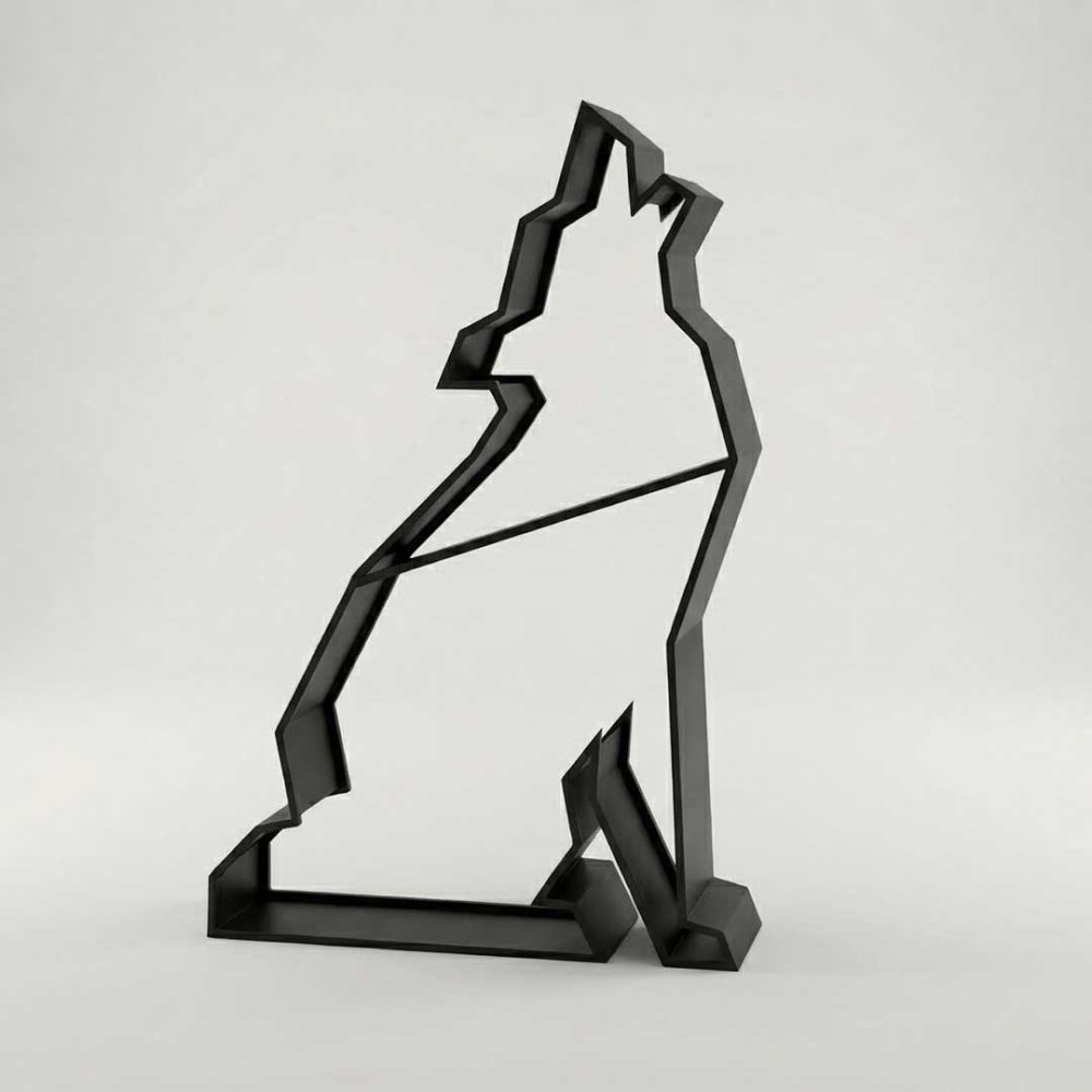 Дровница Волк