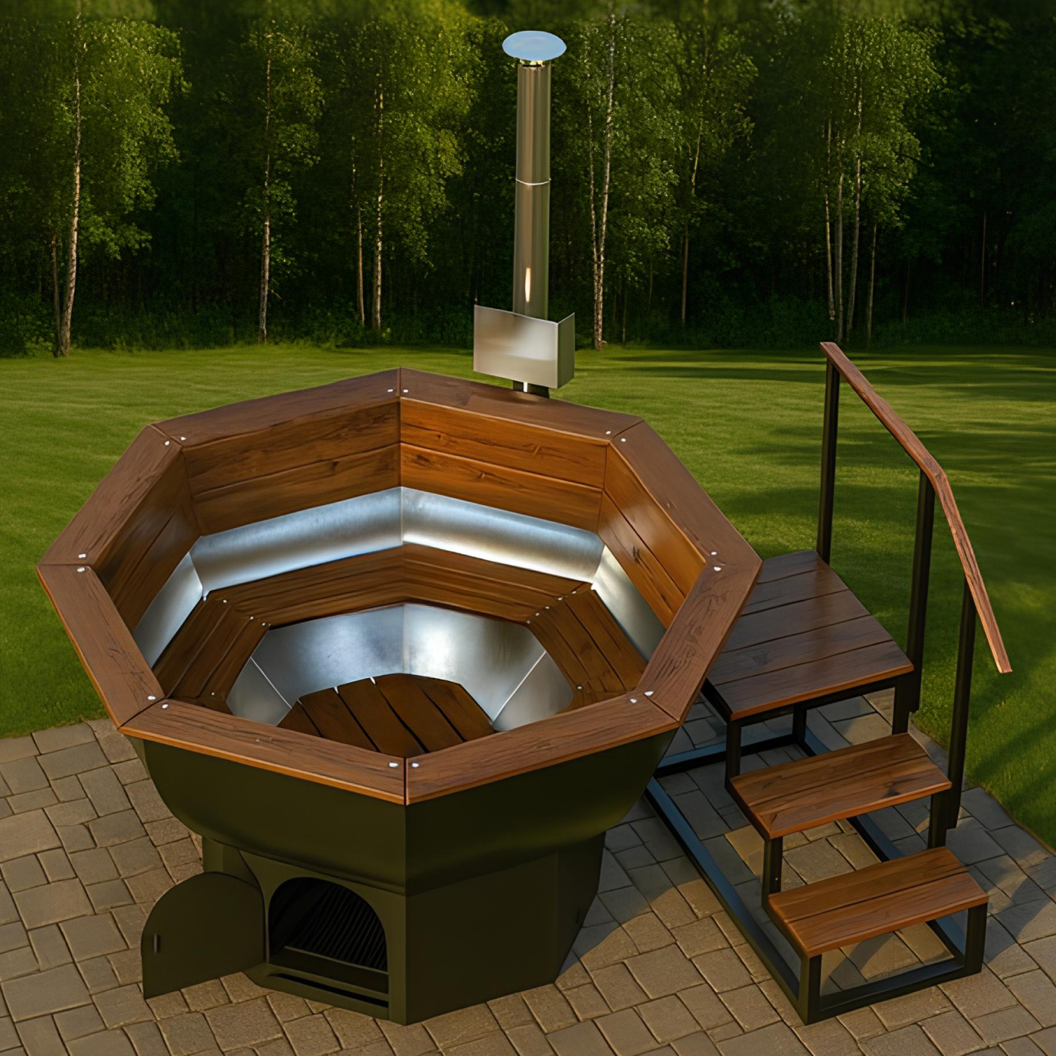 Большой Чан 230см, 304 сталь