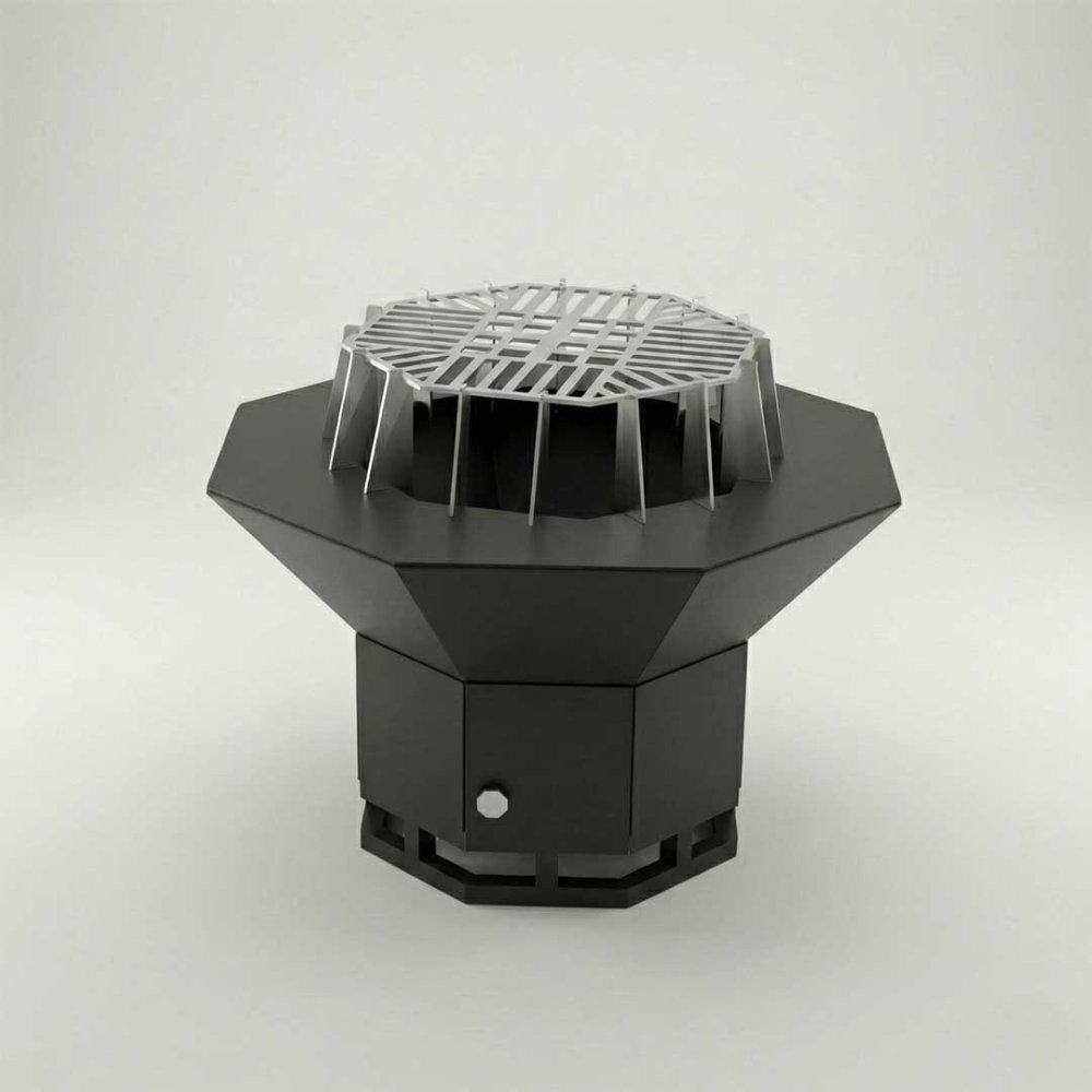 Стол гриль 8-гранный