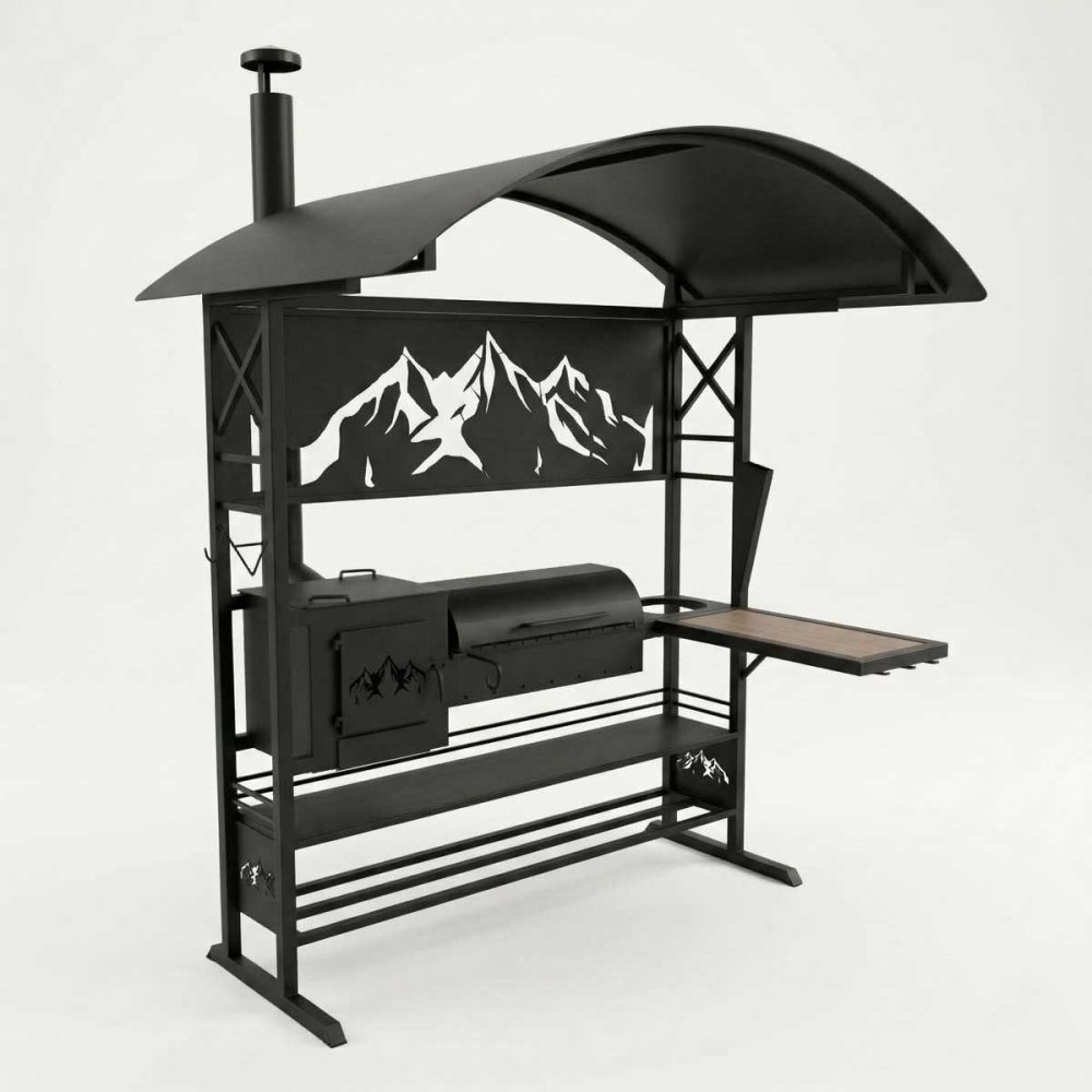 Мангальная зона Горы