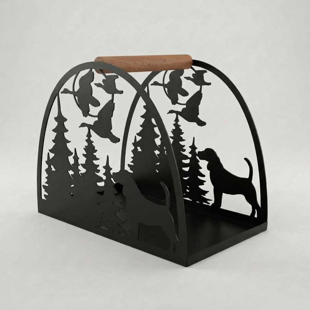 Дровница Собака на охоте