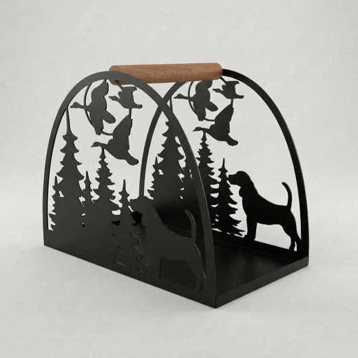 Дровница Собака на охоте