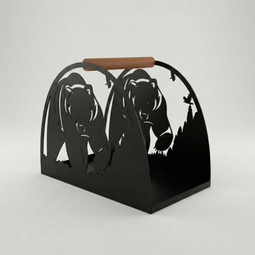 Дровница Медведь