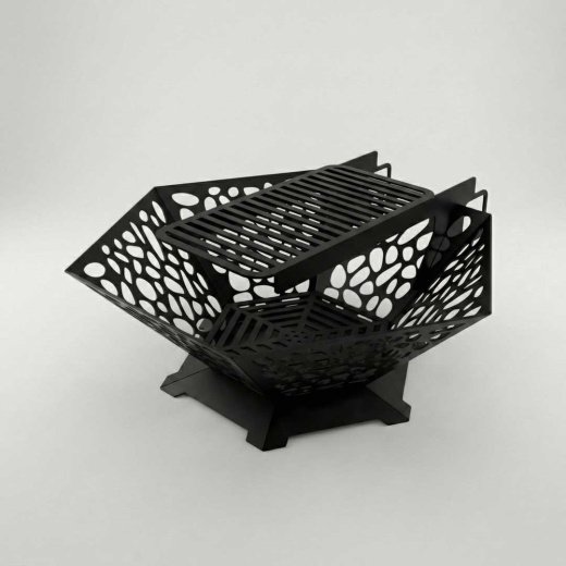 Костровая чаша с грилем