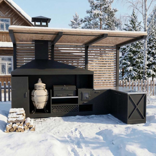 Мангальная зона под тандыр