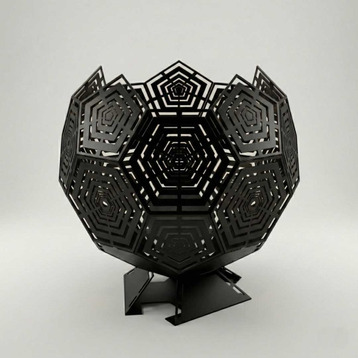 Костровая чаша-сфера V4