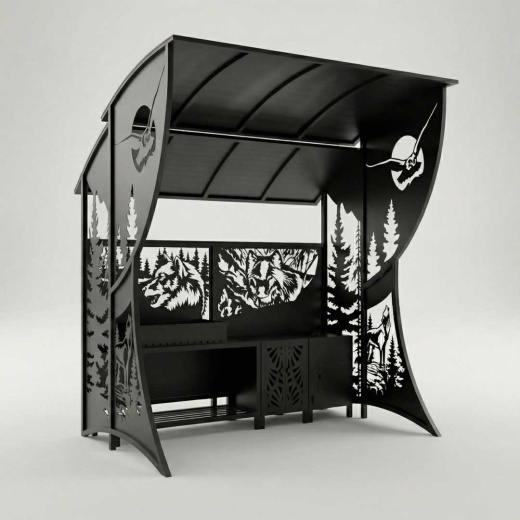 Мангальная зона Волк