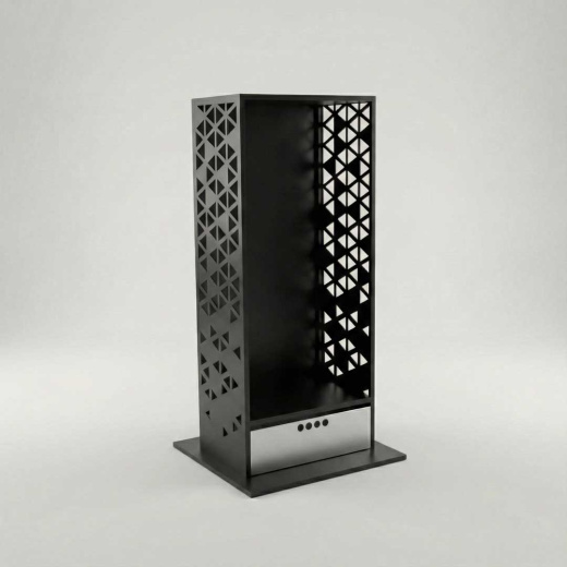 Дровница вертикальная