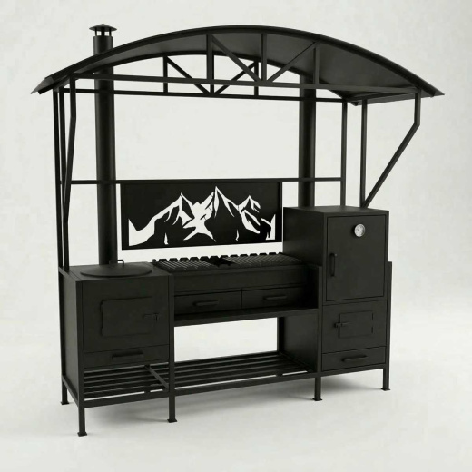 Мангальная зона Горы