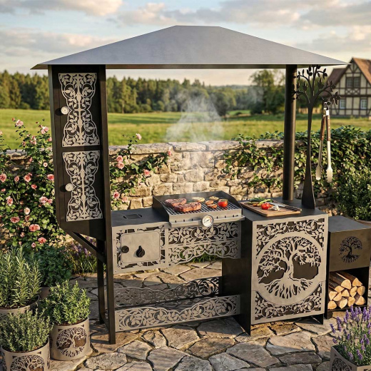 Мангальная зона Дерево