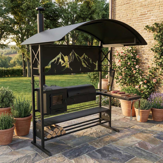 Мангальная зона Горы