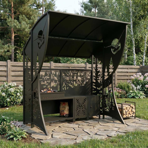 Мангальная зона Волк