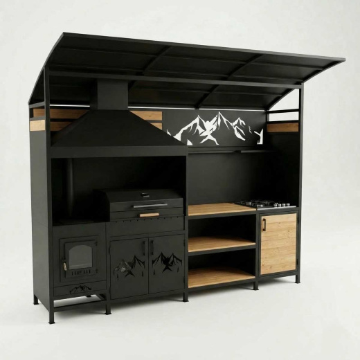 Мангальная зона Горы