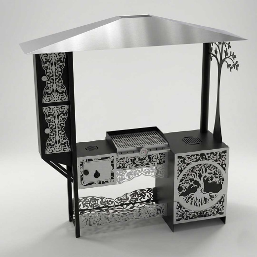 Мангальная зона Дерево