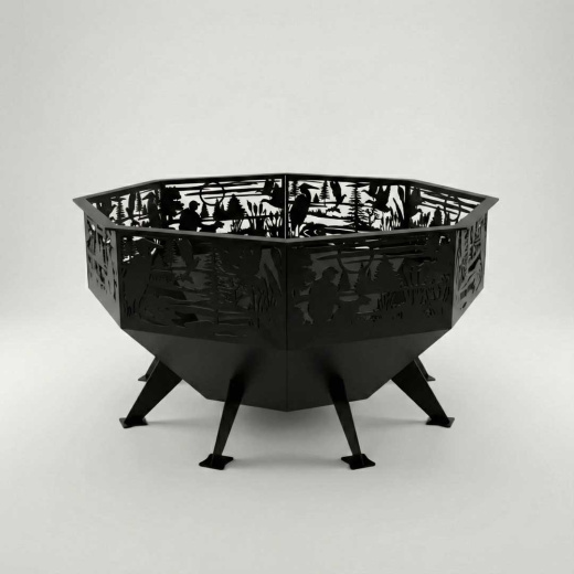 Костровая чаша Охотник