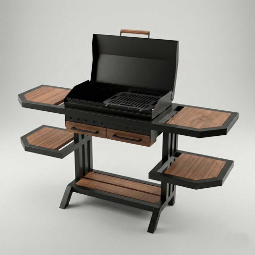 Мангал на профильной трубе V2