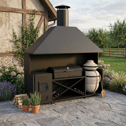 Мангальная зона под тандыр