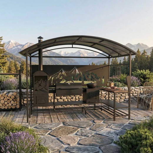 Мангальная зона Горы