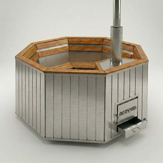 Купель Фурако 200x220см, AISI 430 + лестница